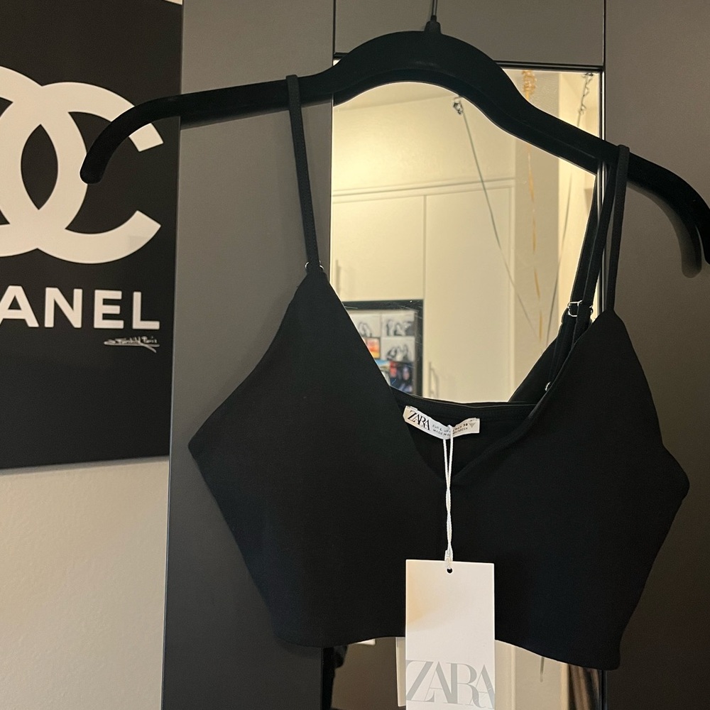 Black Zara top